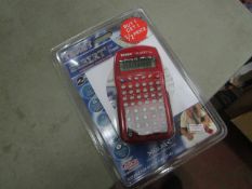 Box of 6 Texet Calculators. New & Packaged