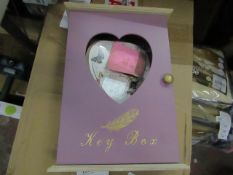 Wooden Key Box. Unused. See Image