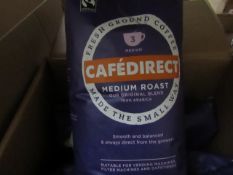 Cafedirect - Medium Roast Fresh Ground Coffee (Strength 3) 750g - All Packaged, RRP £10 each