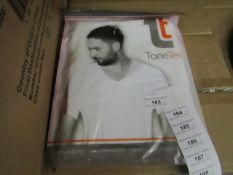 | 2X | V NECK COMPRESSION T-SHIRT, WHITE, SIZE XL | NEW AND PACKAGED | NO ONLINE RE-SALE | SKU - |