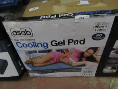 Asab Cooling gel Pad. 90cm x 120cm.