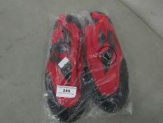 Surf Shoes - Size 3 (Red & Black) - Unused & Packaged.