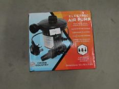 electric Air Pump. Untested