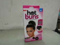 2 x JML Hot Buns Hair sets for Brown Hair. New & Boxed