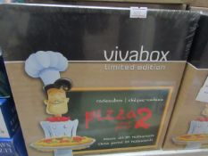 5x Vivabox - Stainless Steel Pizza Slicers - Unused & Packaged.