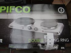 Pifco - Double Boiling Ring - Unchecked & Boxed.