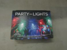 2x Paladone - Party Wire Lights (Music Reactive) - Unused & Boxed.