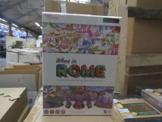 10x Voice Originals - 'When In Rome' Travel Trivia Question Game - All Unused & Boxed.