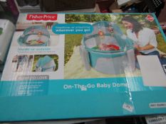 Fisher Price - One The Go Baby Dome - Unchecked & Boxed.