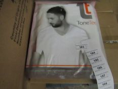 | 6X | V NECK COMPRESSION T-SHIRT, SIZE XL | NEW AND PACKAGED | NO ONLINE RE-SALE | SKU - |