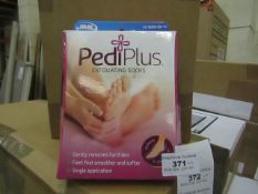 6x PediPlus - Exfoliating Socks - All Unused & Boxed.