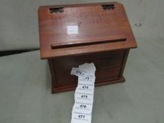 1x Vintique Wise - Wooden Trinket Box - Unused & Boxed.