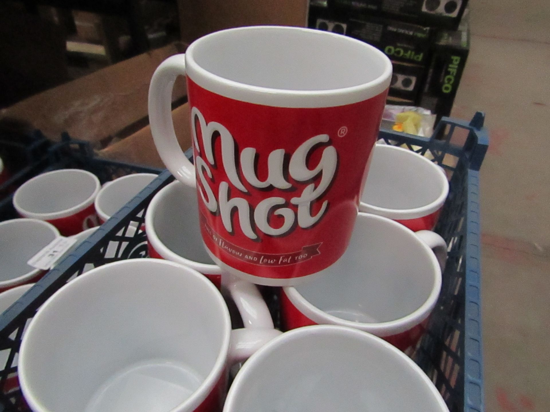 36x "Mug Shot" Mug's - Unused.