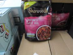 2x 230g Sharwoods Chinese Cantonese Sweet BBQ Sauce Packs. BB 8/20.