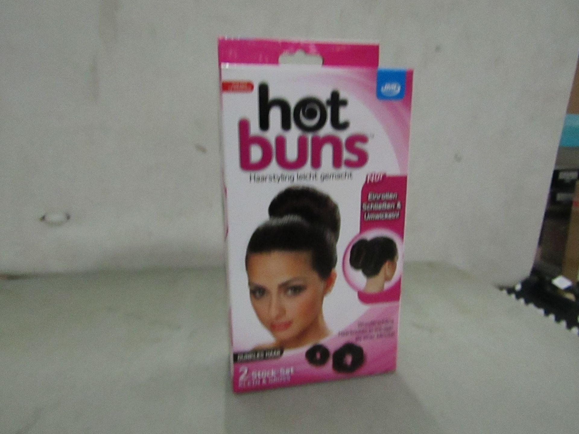 2 x JML Hot Buns Hair sets for Brown Hair. New & Boxed