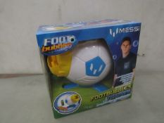 Messi Foot Bubbles - FootBubbles Trainer - Unused & Boxed.