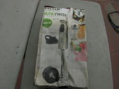 Salter - Nutritwist 500w Handheld Blender - Note Box May Be Water Damaged & Unchecked.