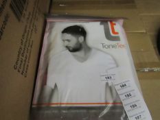 | 6X | V NECK COMPRESSION T-SHIRT, SIZE XL | NEW AND PACKAGED | NO ONLINE RE-SALE | SKU - |