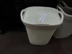 Curver Knit laundry basket. Unused with tags