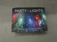 2x Paladone - Party Wire Lights (Music Reactive) - Unused & Boxed.