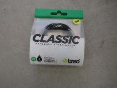 6 x Breo Classic Analogue Strap Watches - Unused & Packaged.