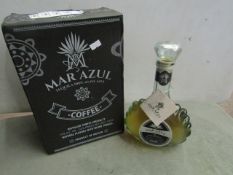 NO VAT!! 1 X 700ml Bottle of Mar Azul Coffee flavoured Tequila, 25% ABV (50% proof), new and sealed,