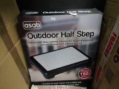 Asab - Outdoor Half Step - Unchecked & Boxed.