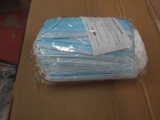 Pack of 50 Disposable Civil Masks - New & Packaged.