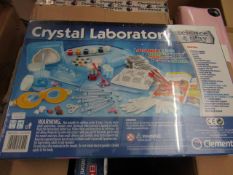 Clementoni Crystal Laboratory. Make your own Crystals - Unused & Packaged.