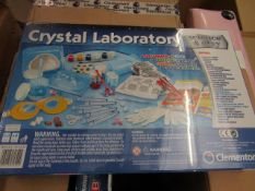 Clementoni Crystal Laboratory. Make your own Crystals - Unused & Packaged.