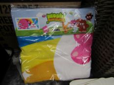 2x Moshi Monsters - Towels 70x140cm - New & Packaged.