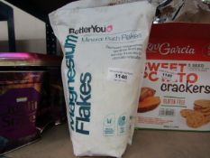 1Kg bag of Better You Magnesium Flakes, still sealed, BB 2025