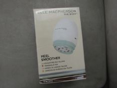 2x Homedics - Elle Macpherson Heel Smoother - Unused & Boxed.