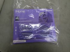 iHome Wireless Rechargable Stereo Speaker. New & Packaged