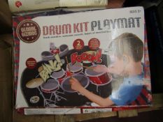 Global Gizmos - Drumkit Playmat - Unchecked & Box Damaged.