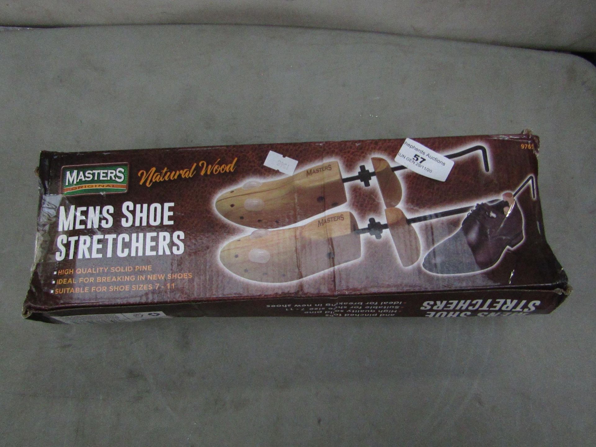 Masters - Mens Shoe Stretchers - Unused & Boxed.