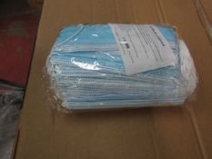 Pack of 50 Disposable Civil Masks - New & Packaged.