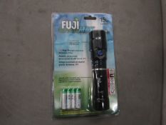 Fuji Enviromax - 380 Lumens Flashlight - New & Packaged & Includes Batteries.