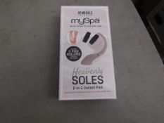 Homedics My Spa 2 in 1 Instant Pedi. New & boxed. Some boxes maybe slightly damaged but products are