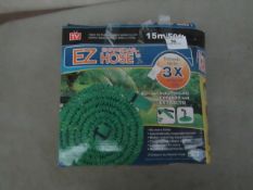 Ez - Expandable Hose 15m - Unchecked & Box Damaged.