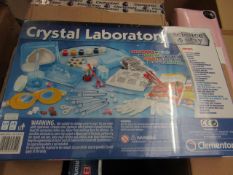 Clementoni Crystal Laboratory. Make your own Crystals - Unused & Packaged.