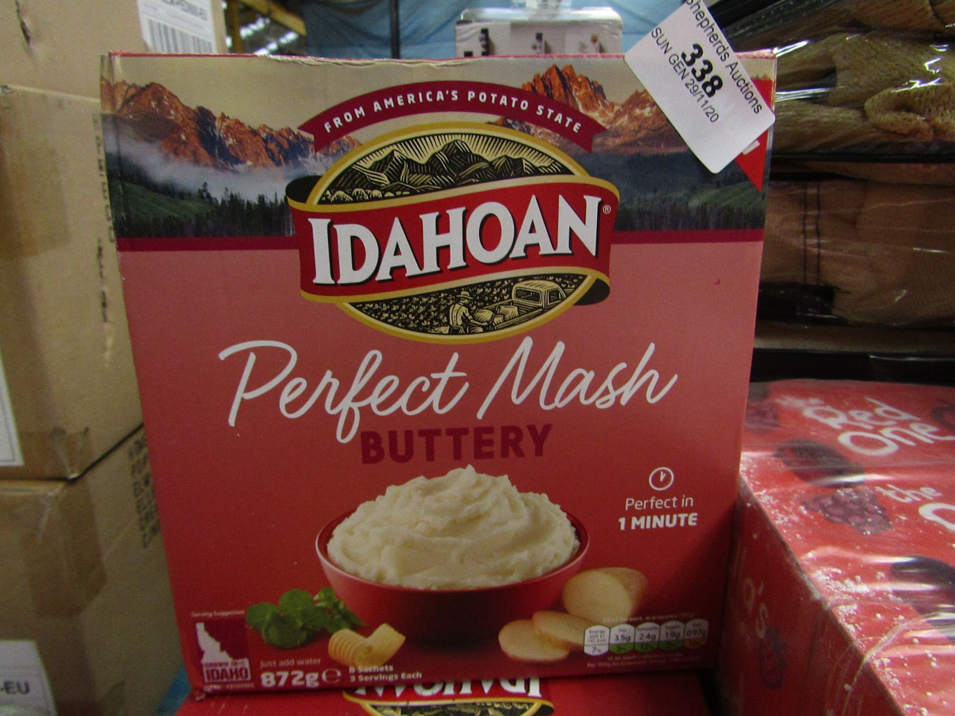 Idahoan - Perfect Buttery Mash 872g - BB 28/05/21 - Unused & Boxed.