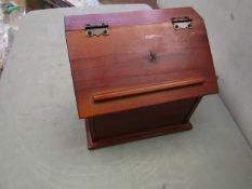 Wooden Trinket Box with Hinged Lid - New & Boxed.