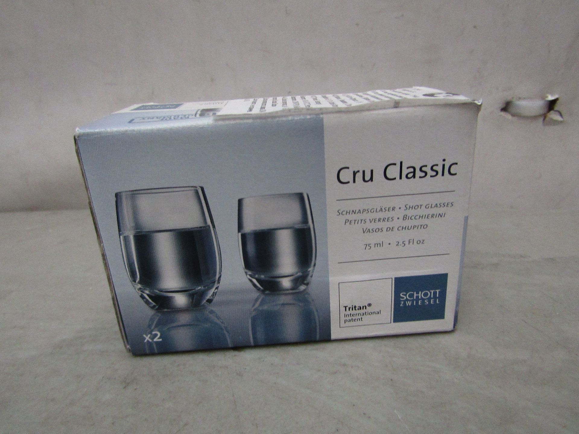 24 x Shot Glasses. Come in packs of 2. New & Boxed