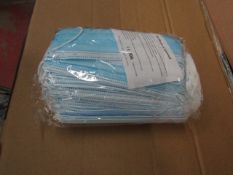 Pack of 50 Disposable Civil Masks - New & Packaged.