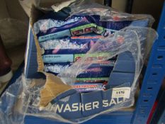 8x 2KG bags of finish Dish washer salt,