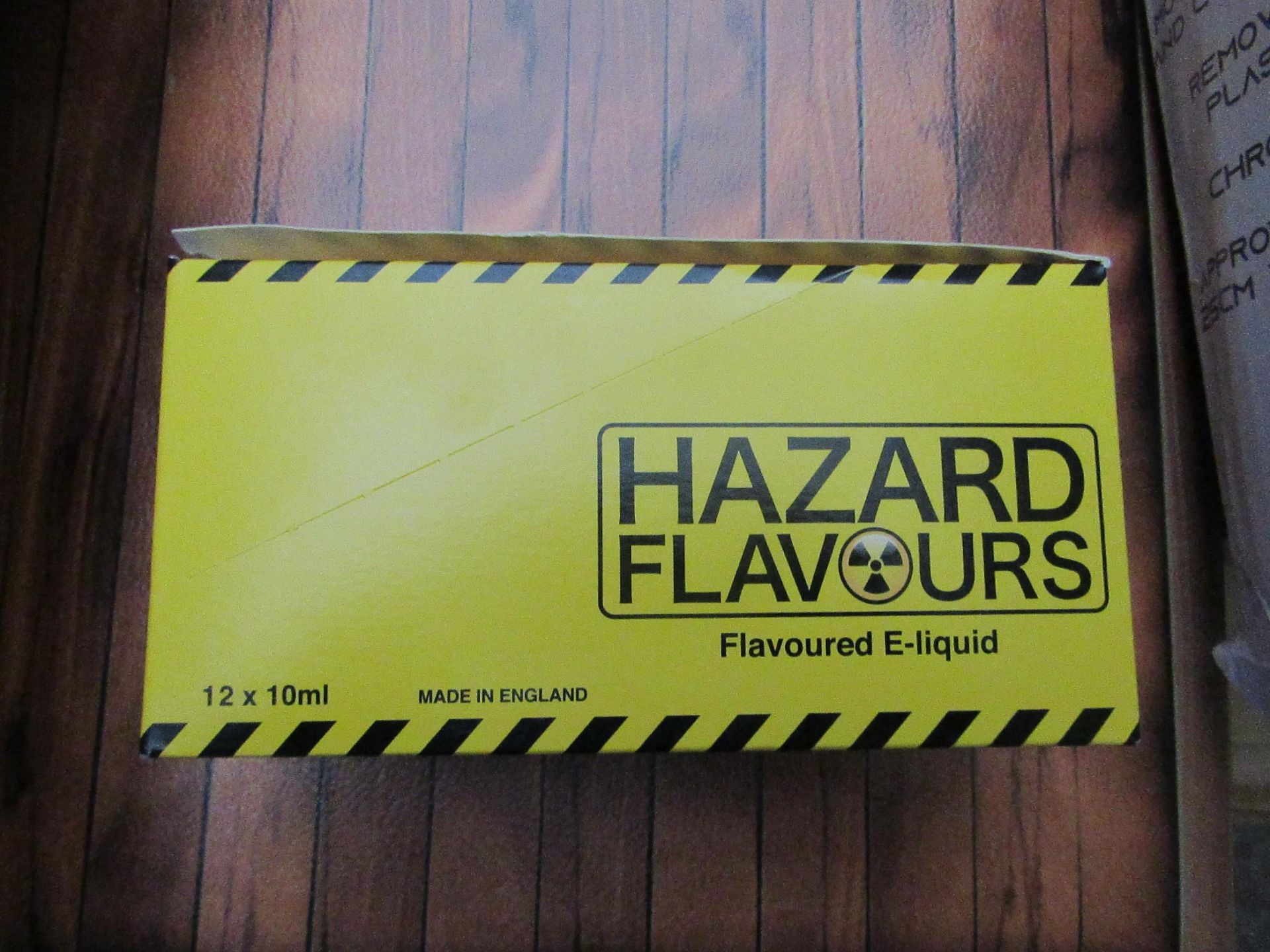 5x Boxes of 10 - Hazard Flavours - E-Liquid - Bio Lemon Tart (12mg 10ml Bottles) - All Unused &