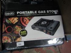 Asab - Portable Gas Stove - New & Packaged.