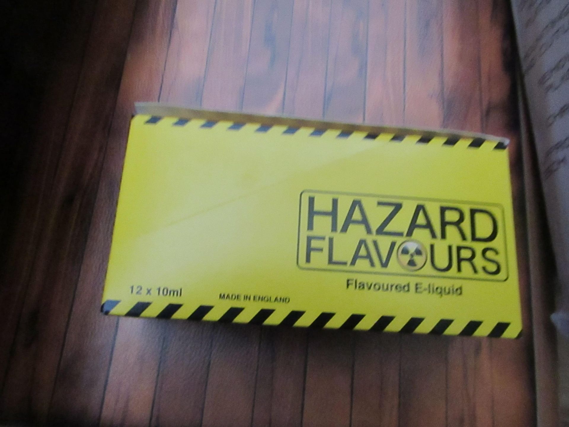 5x Boxes of 10 - Hazard Flavours - E-Liquid - Bio Lemon Tart (12mg 10ml Bottles) - All Unused &