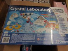 Clementoni Crystal Laboratory. Make your own Crystals - Unused & Packaged.